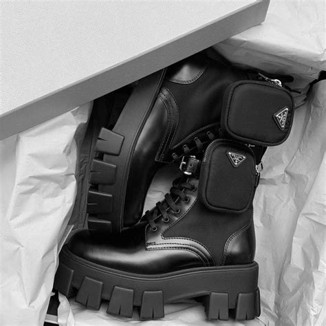 prada monolith boots fake|Prada monolith boots men's.